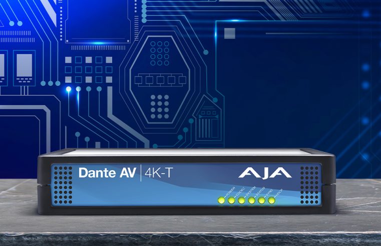 AJA Dante AV 4K, nuevas prestaciones