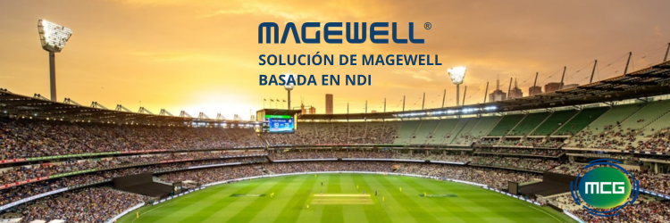 El Melbourne Cricket Ground renueva los audiovisuales de sus salas de eventos utilizando una solución NDI de Magewell.